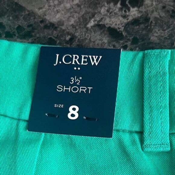 J Crew Women's‎ 3.5" Chino Short Classic 100% Cotton Beach Green - Picture 4 of 8